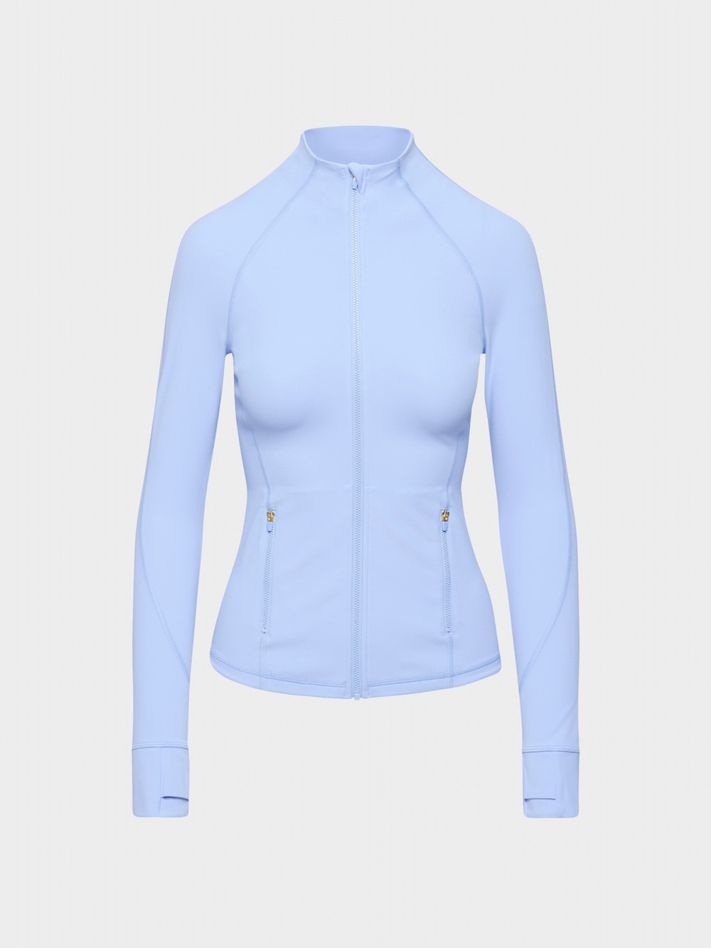 Aritzia Light Blue Zip-Up Active Jacket